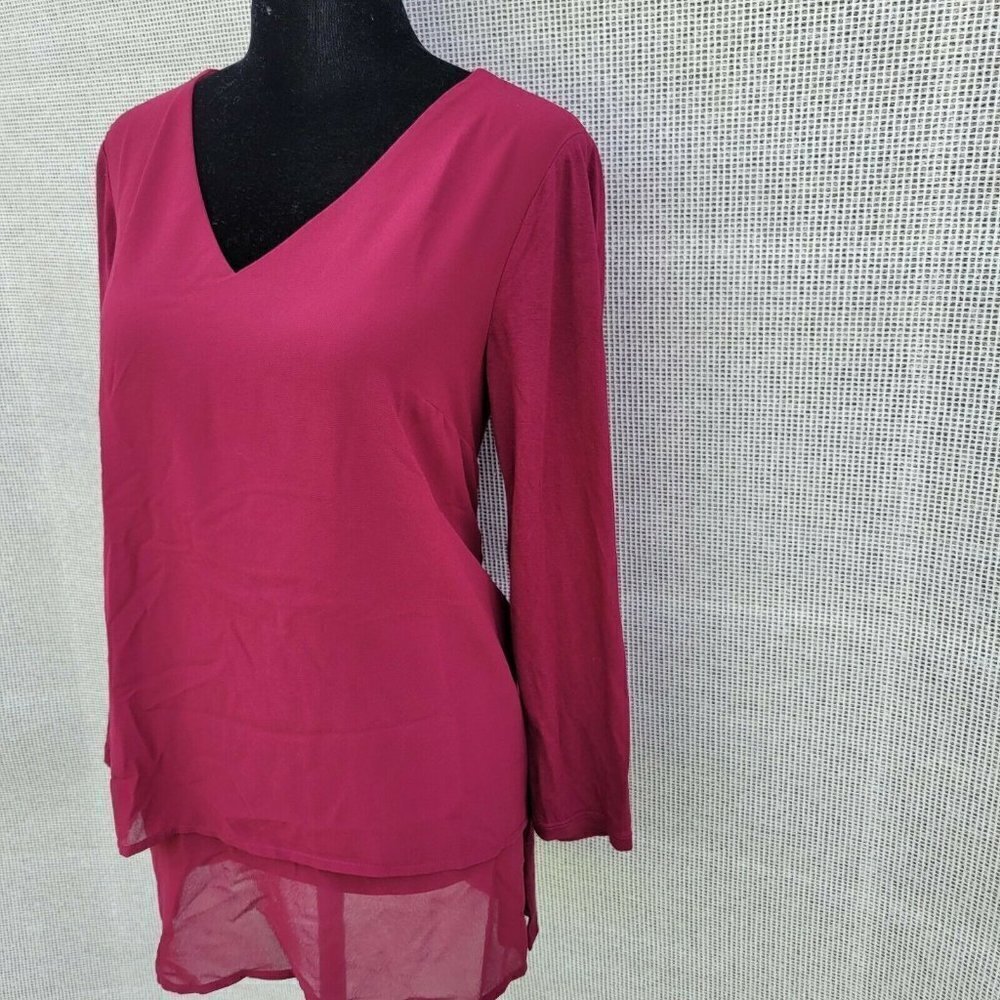 Michael Kors MK Long Sleeve Blouse. Size Small. New With Defect - Picture 6 of 14